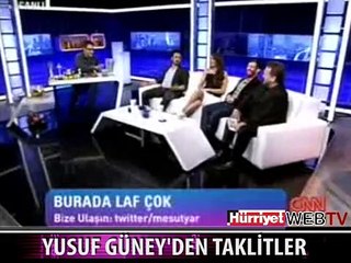 YUSUF GÜNEY'DEN TAKLİT ŞOV