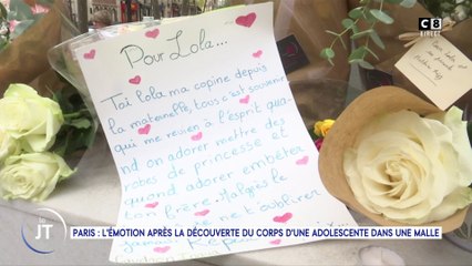 Le journal : Paris, l'émotion après la découverte du corps d'une adolescente dans une malle