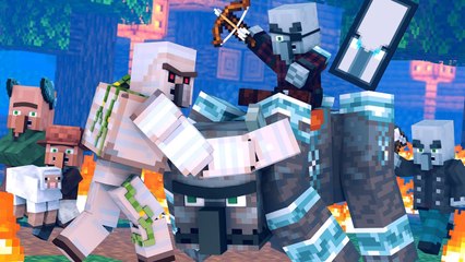 Villager vs Pillager Life_ FULL ANIMATION - Minecraft Animation