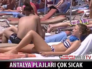 ANTALYA PLAJLARI ÇOK SICAK