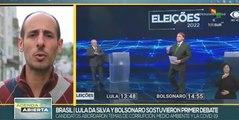 Candidatos brasileños abordan temas polémicos en debate presidencial televisado