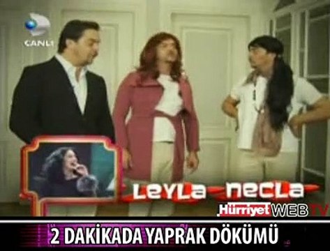 2 DAKİKADA YAPRAK DÖKÜMÜ