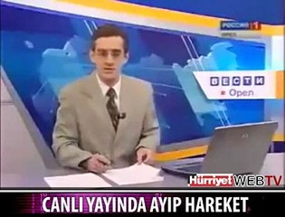CANLI YAYINDA BUNU YAPTI