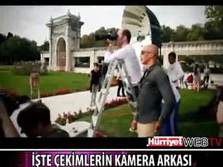 İŞTE TARKAN'IN ÇEKİMLERİNİN KAMERA ARKASI