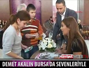 DEMET AKALIN BURSALILARLA BULUŞTU