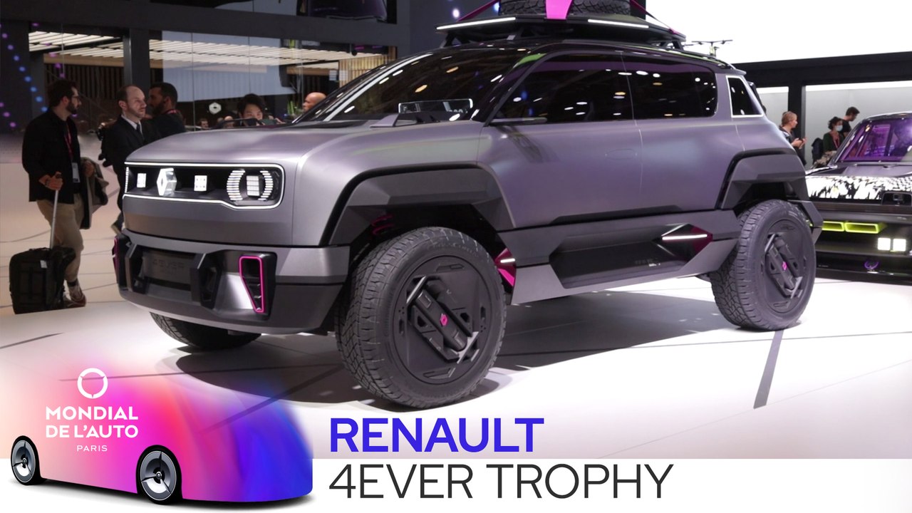 Mondial de l'Auto 2022 : Renault 4Ever Trophy