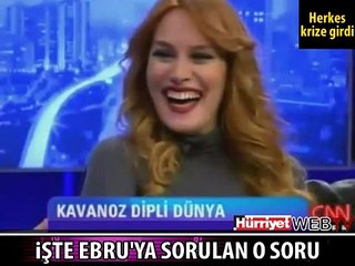 EBRU'YU TERLETEN O HINZIR SORU