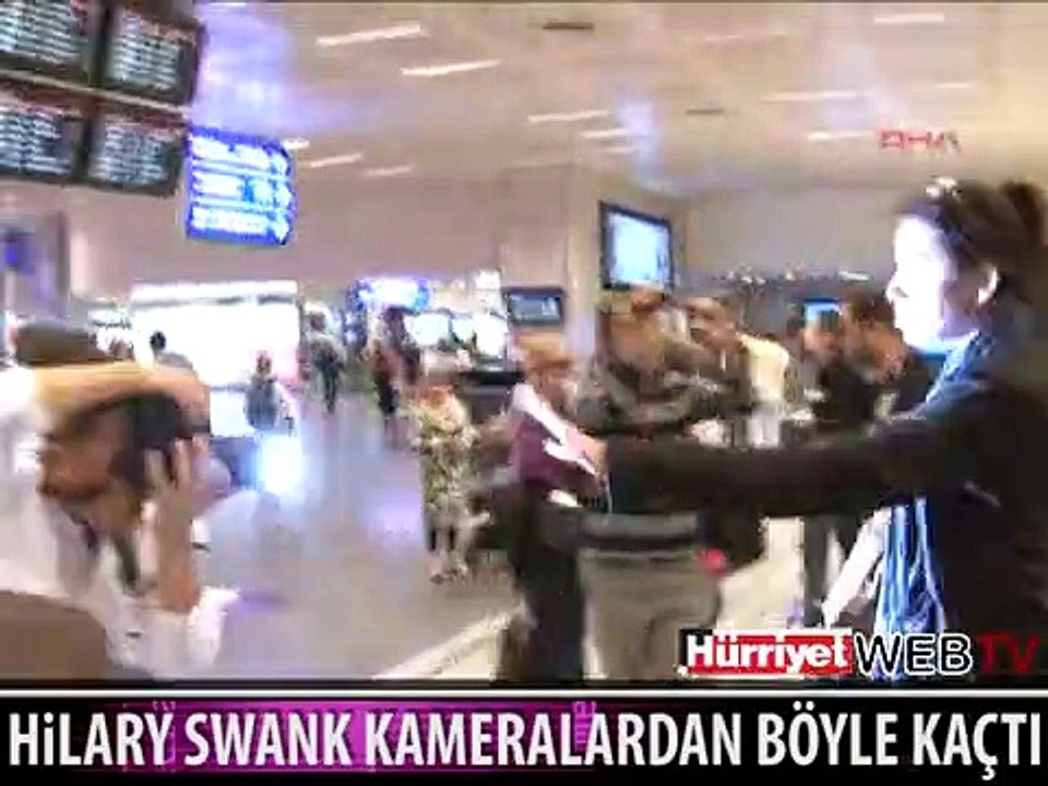 OSCAR ÖDÜLLÜ HİLARY SWANK GÖRÜNTÜLENMEK İSTEMEDİ