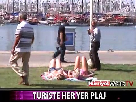 BU TURİSTLERİ GÖRENLER ÇOK ŞAŞIRDI