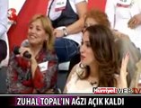 ZUHAL TOPAL'IN AĞZI AÇIK KALDI