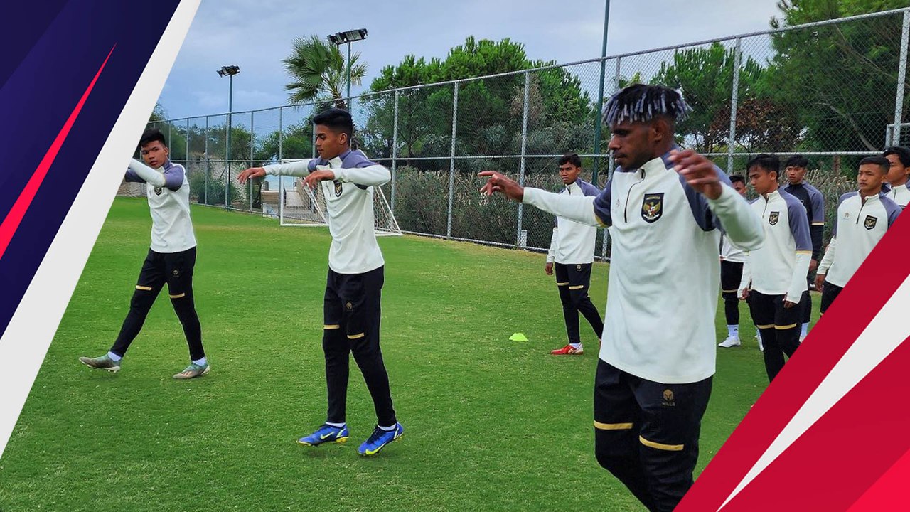 Intip Latihan Perdana Timnas Indonesia U-19 di Turki