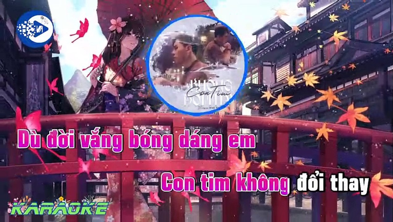 KARAOKE - CON TIM KHÔNG ĐỔI THAY - HUYD REMIX