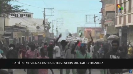 Télécharger la video: Agenda Abierta 17-10: Haití afronta crisis humanitaria e intervención extranjera