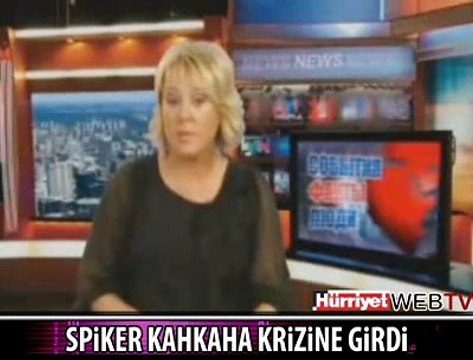SPİKER GÜLME KRİZİNE GİRDİ