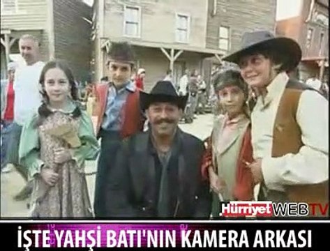 YAHŞİ BATI FİLMİNİN KAMERA ARKASI GÖRÜNTÜLERİ