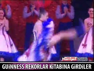 GUINNESS REKORLAR KİTABI'NA GİRDİLER