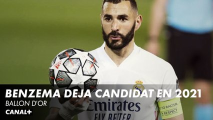 Souvenez-vous Benzema déja candidat en 2021 - Ballon d'or