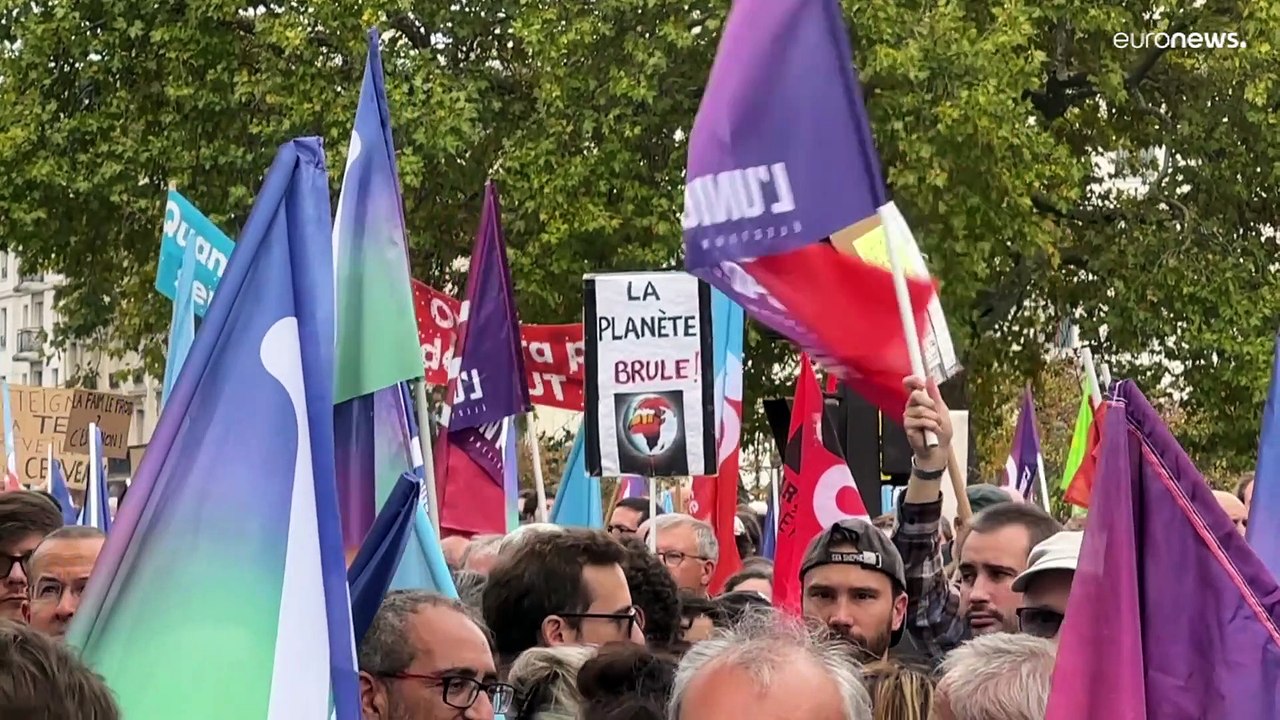 Proteste und Streiks in Frankreich: 'Zum Glück hab ich keine kleinen Kinder'