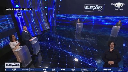 TV-Duell in Brasilien: Bolsonaro und Lula liefern sich harte Debatte