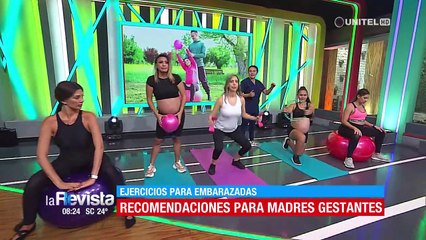 Conozca los ejercicios que ayudan en el parto a una embarazada