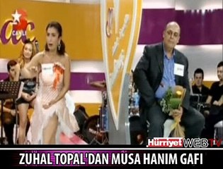 ZUHAL TOPAL'DAN BÜYÜK GAF