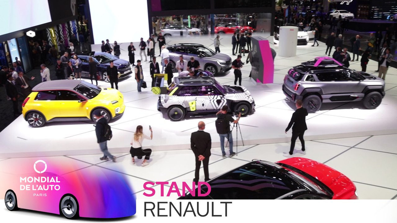 Mondial de l'Auto 2022 :  Découvrez le stand Renault
