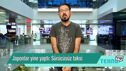 Japonlar yine yaptı: Sürücüsüz taksi