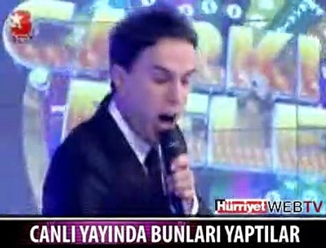 CANLI YAYINDA BUNLARI YAPTILAR