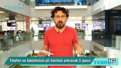Telefon ve tabletinizin pil ömrünü artıracak 5 ipucu