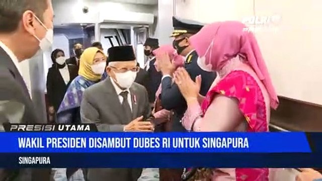 Wakil Presiden Lakukan Kunjungan Kerja ke Singapura