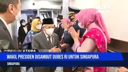 Wakil Presiden Lakukan Kunjungan Kerja ke Singapura