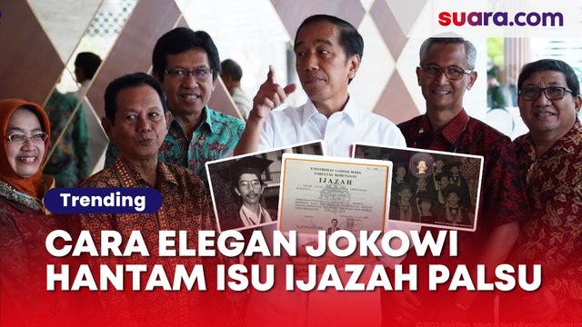 Presiden Jokowi Bertemu Rekan Kuliah di UGM, Publik Cara Cerdas Hantam Isu Ijazah Palsu
