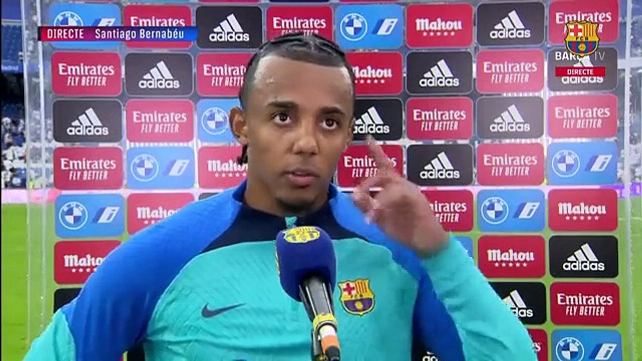 Las palabras de Jules Koundé justo después de perder el clásico / FCB