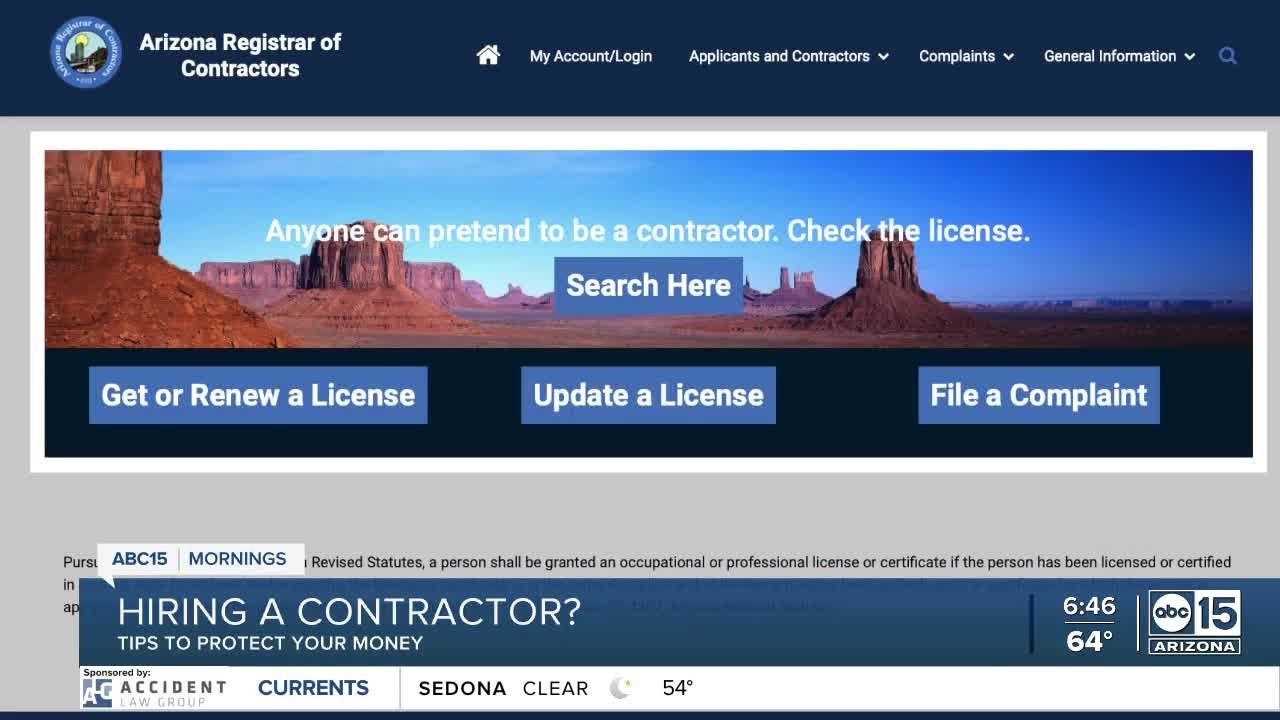 How to protect yourself when hiring a contractor