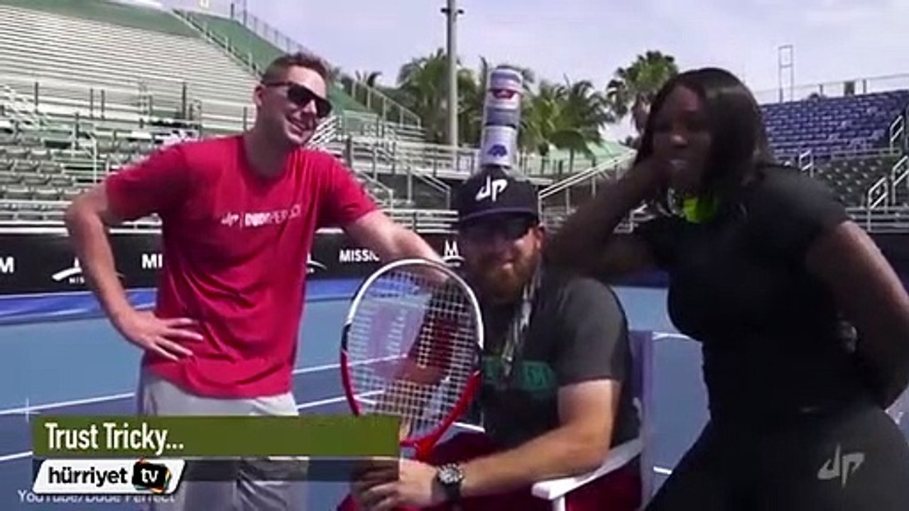 Serena Willams'tan müthiş şov