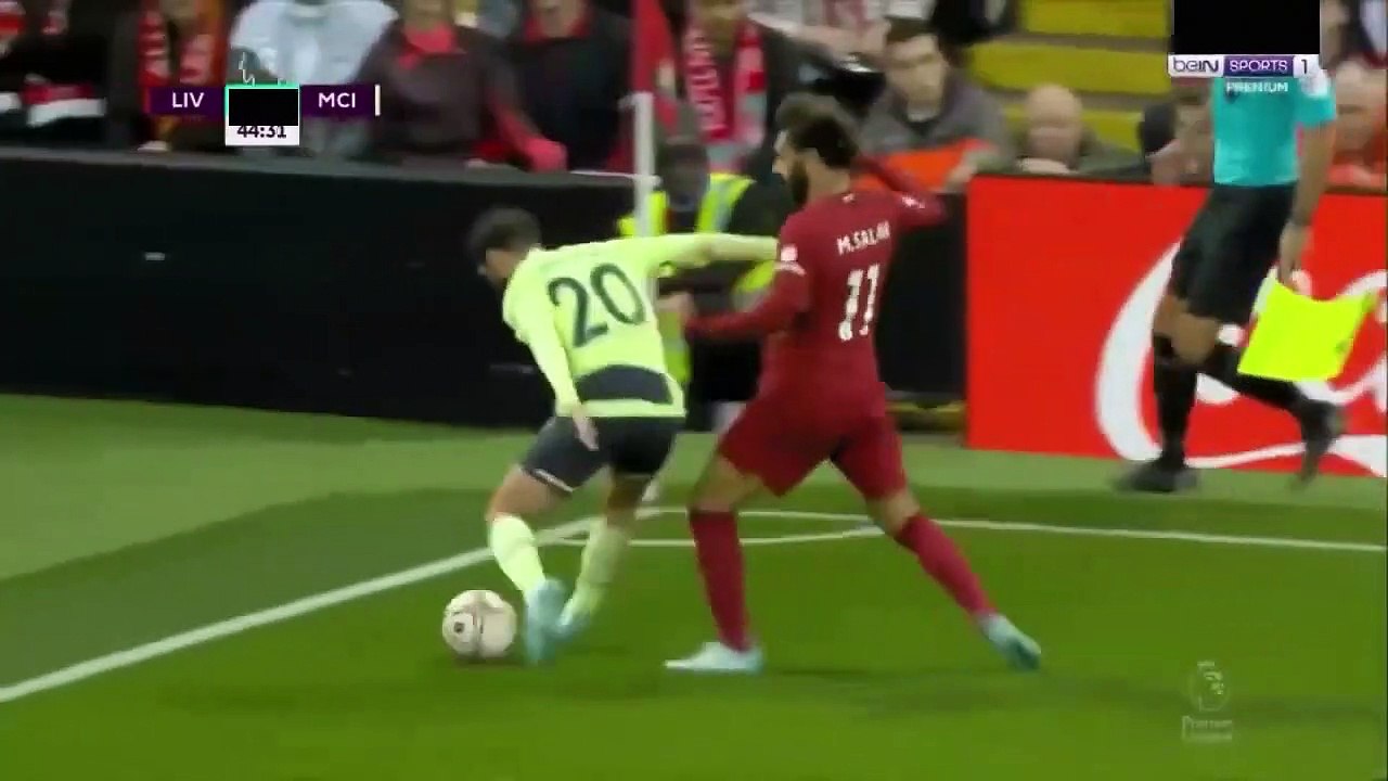 ملخص مباراة ليفريول ومانشستر سيتي اليوم 1_0 -تأ...