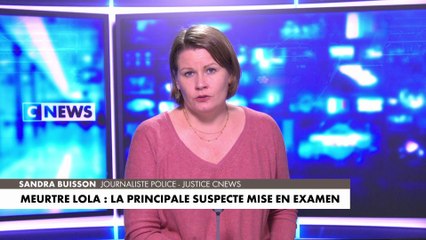 Meurtre de Lola : la principale suspecte mise en examen