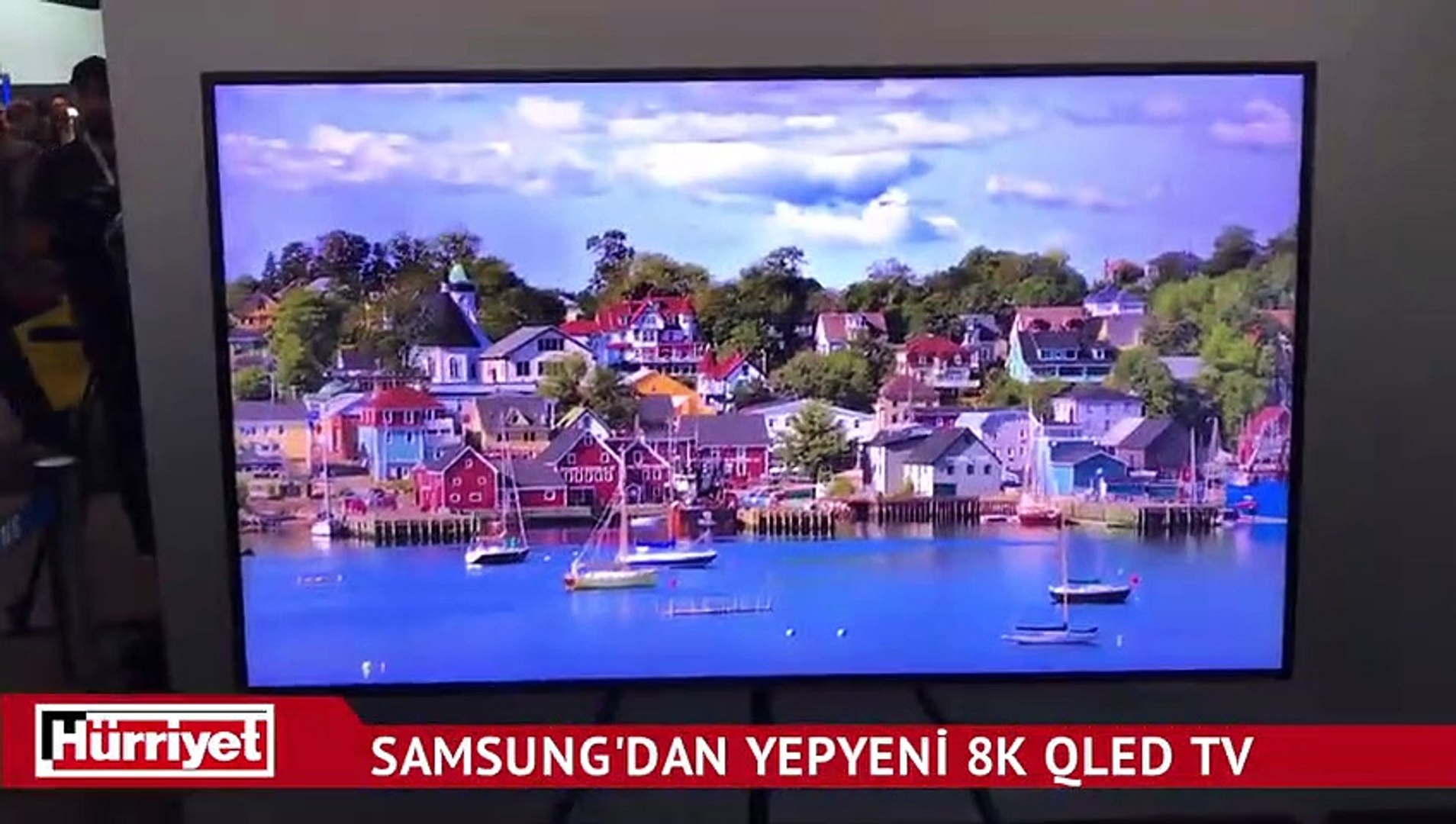 ⁣Samsung'dan yepyeni 8K QLED TV