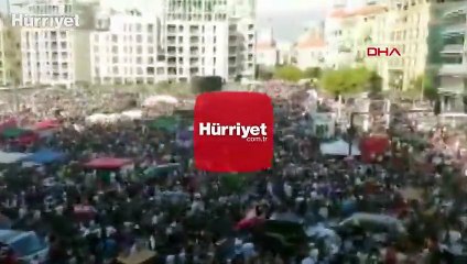 Beyrut'ta tarihi patlamanın ardından protestolar sürüyor