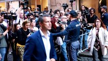 Roma, Berlusconi arriva nella sede di Fdi: ad accoglierlo Giorgia Meloni
