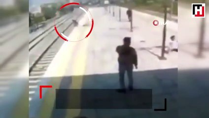 İntihar etmek isteyen kadını canını hiçe sayarak kurtardı