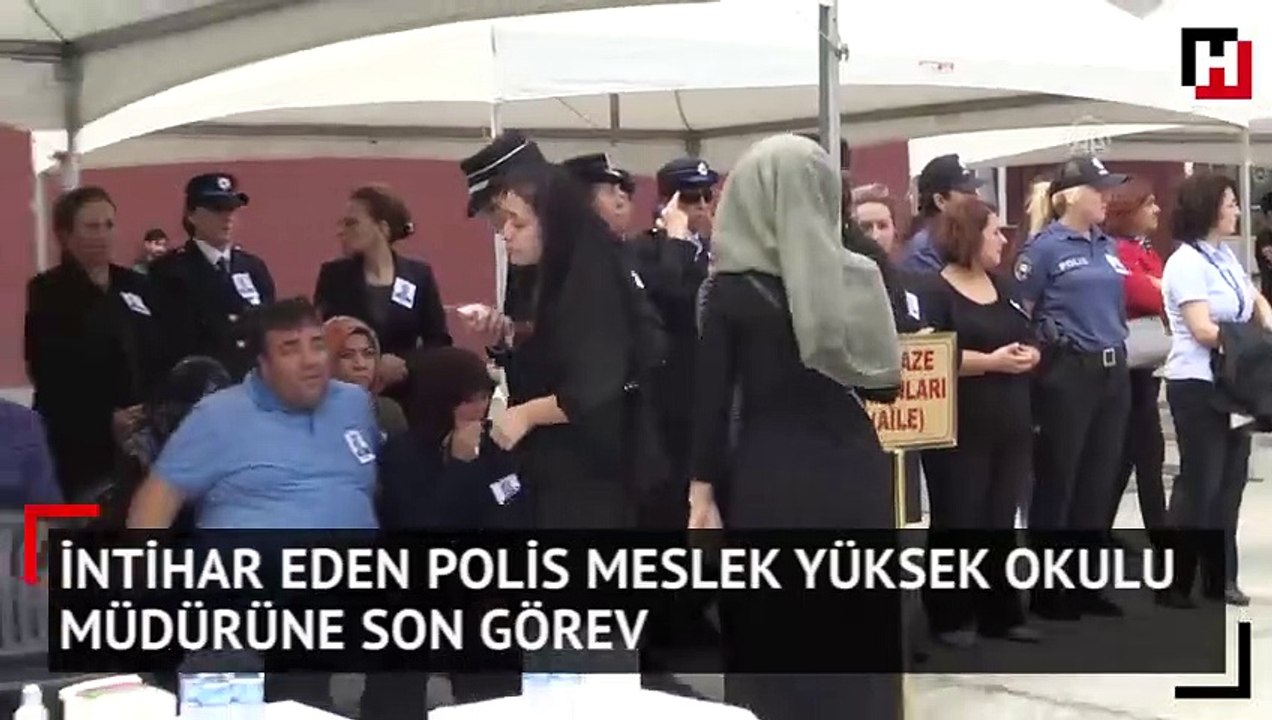 İntihar eden Polis Meslek Yüksek Okulu Müdürüne son görev