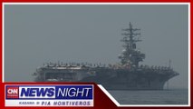 Pagdating ng USS Ronald Reagan, pagpapalakas raw ng alyansa sa Pilipinas