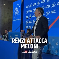Renzi al Congresso del Pde: "L'alleanza di Meloni è claudicante, saremo un'opposizione intelligente"