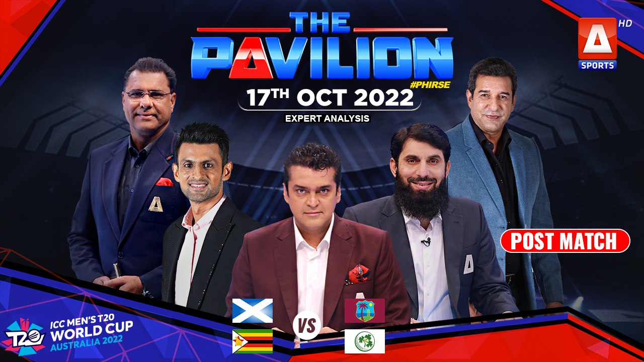 The Pavilion | Zimbabwe vs Ireland | Post Match Analysis | 17th Oct 2022 | A Sports