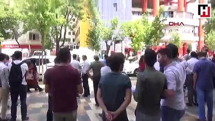 İl özel idare binasında korku dolu anlar! 1 saat sürdü