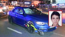 Beşiktaş'ta otomobilin çarptığı elektrikli scooter sürücüsü öldü