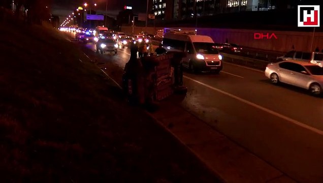 Şile yolu'nda trafik kazası