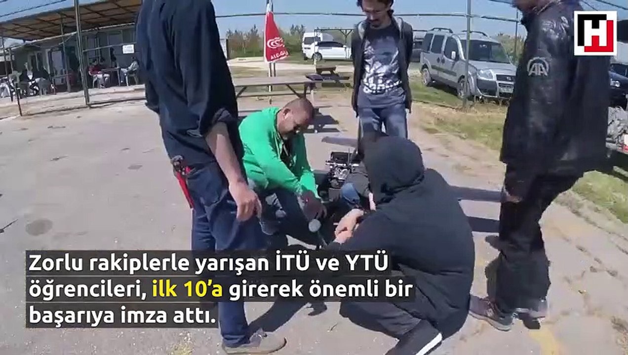 İnsansız Hava Sistemleri Yarışması'nda Türk öğr...