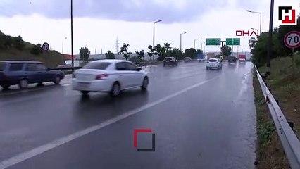 İstanbul'da yağmur etkili oldu